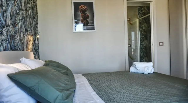 Deluxe Doppel Zimmer mit Balkon und mit Bergblick Dimora Il Tartufo