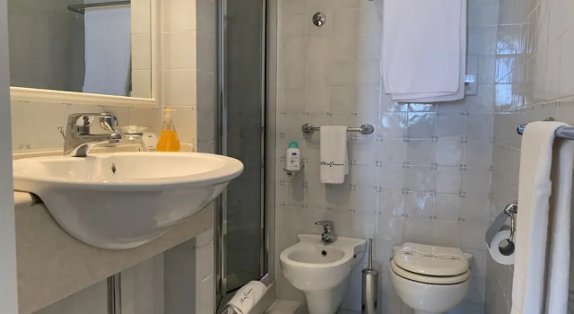 Одноместный номер Deluxe с видом на море Villino Eleonora & Spa
