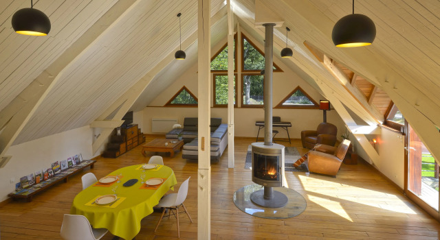 Loft d’architecte chaleureux et spacieux