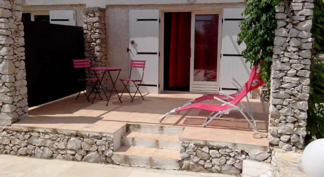 Студия Le Mas de Cocagne - Gite et Chambre dhôte - Piscine et SPA