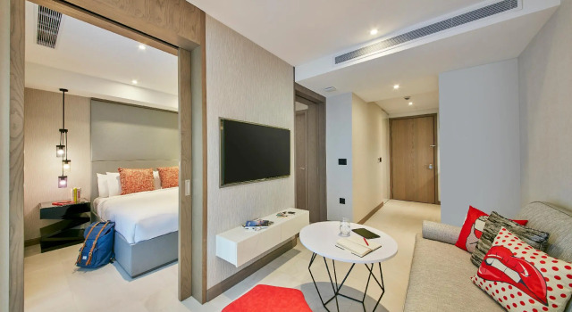 Номер Deluxe Oakwood Studios Singapore