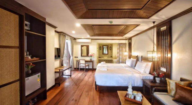 Двухместный номер Deluxe с балконом De Manor Chiang Mai Hotel