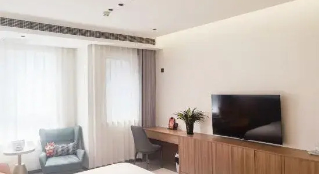 Двухместный люкс Deluxe Zibo Youjia Huibin Homestay