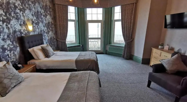 Двухместный номер Deluxe с видом на море Hotel Victoria