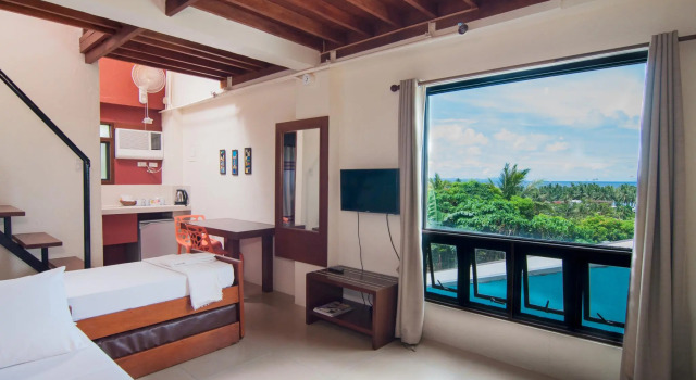 Luxo Casal quarto Agos Boracay Rooms + Beds