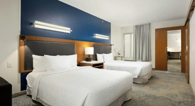 Двухместный люкс с видом на улицу SpringHill Suites by Marriott McAllen Convention Center