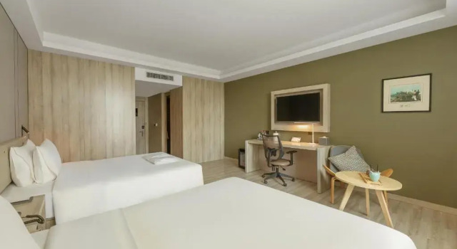 Двухместный номер Deluxe Atour Hotel Xian Greater Wild Goose Pagoda