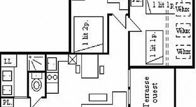 Appartement Méribel, 3 pièces, 4 personnes - FR-1-613-1