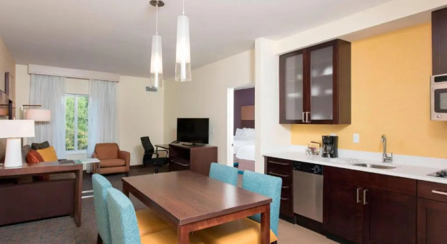 Двухместный люкс c 1 комнатой Residence Inn by Marriott Houston City Place