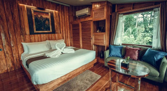 Семейный номер Standard с видом на сад Andalay Beach Resort
