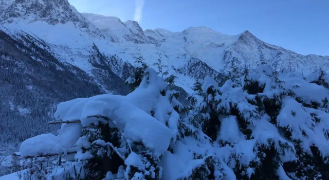 Апартаменты Mont Blanc 43, Vue Mont Blanc , Balcon, Parking