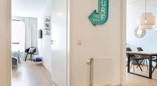 Attractive Apartment in Den Haag with Balcony near Beach, Забронировать Апартаменты/квартира Схевенинген Южная Голландия