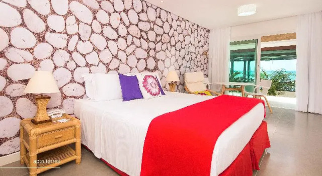 Двухместный номер Standard с балконом Kembali Hotel Porto de Galinhas