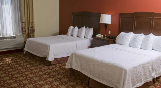 Четырёхместный номер Standard Hampton Inn & Suites Wiggins
