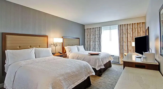 Четырёхместный люкс Hampton Inn & Suites Detroit/Troy