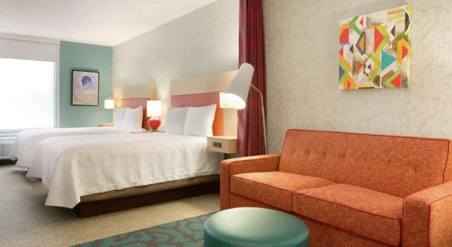 Четырёхместная студия Home2 Suites By Hilton Florence Cincinnati Airport South