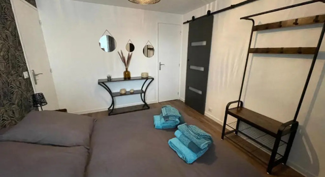 Logement avec terrasse,4 pers, parking