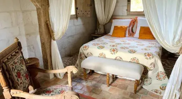 Двухместный люкс Hôtel du Château du Rivau