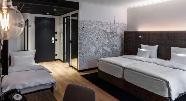 Трёхместный номер Penta Pentahotel Rostock