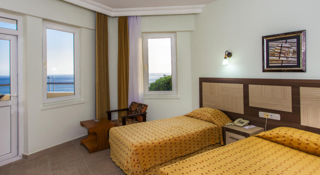 Двухместный номер Standard с балконом Kleopatra Beach Hotel