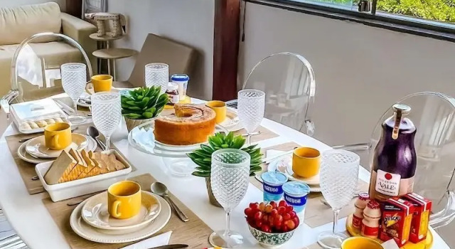 Апартаменты Cobertura Pé na Areia | Vista Deslumbrante | Luxo | Barra Bali | Destino BSM 402