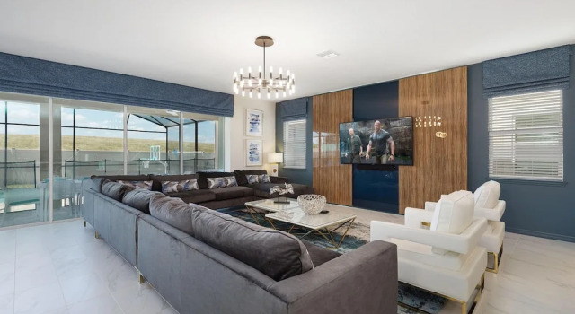 Sr021v: 9 Bed, Star Wars, Frozen, Pool, Book Hotel Hoteller i Four Corners med pool, Swimmingpool