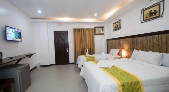 Трёхместный номер Deluxe Bamboo Beach Resort