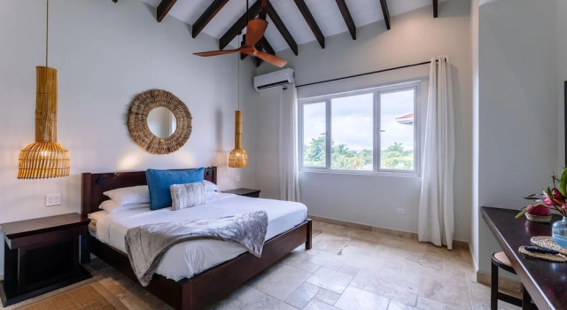 Номер Standard Пентхаус с 2 комнатами с балконом и с видом на море The Lodge at Jaguar Reef