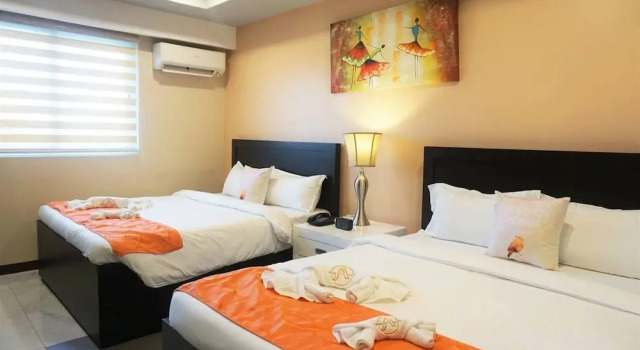 Четырёхместный номер Deluxe AMORE HOTEL MANILA