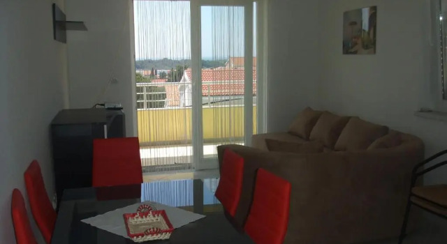 Апартаменты с 2 комнатами с балконом и с видом на море Apartments Diva