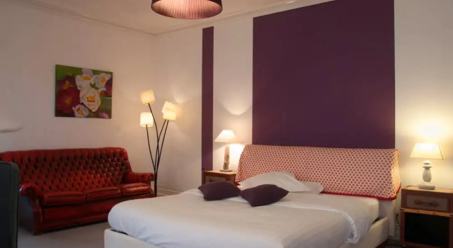 Jednoosobowy junior suite Logis Hôtels Domaine du Châtelard