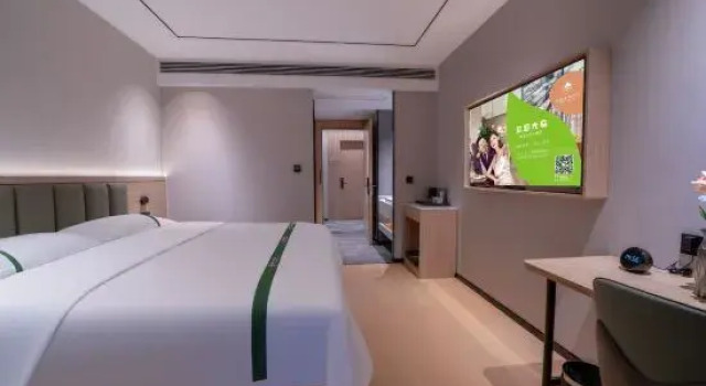 Номер Business GreenTree Inn Yangzhou Jiangdu Xiaoji Town South Zhongxing Road Express Hotel