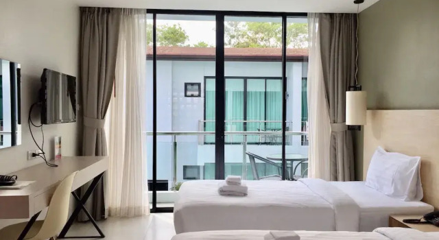 Двухместный номер Standard с балконом и с красивым видом из окна Good Day Phuket