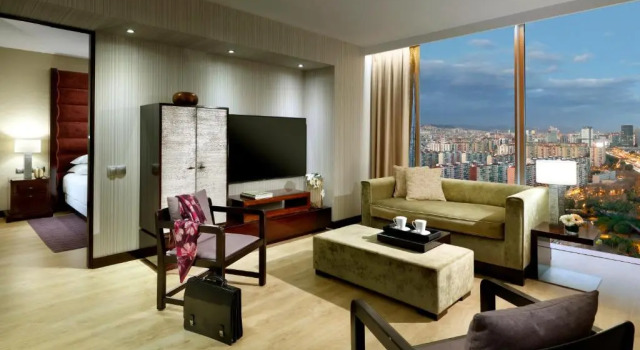 Двухместный люкс Executive с видом на город Hyatt Regency Barcelona Tower