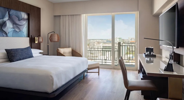 Двухместный номер с видом на город San Juan Marriott Resort and Stellaris Casino