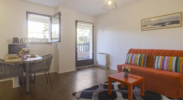 Charming studio with terrace at 200 m from the beach in Anglet - Welkeys, Забронировать Отель Англе French Basque Country