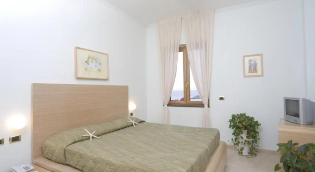 Двухместный номер Classic с видом на море Hotel Villa Carolina