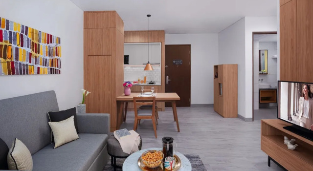 Номер Executive c 1 комнатой с балконом Citadines Sudirman Jakarta