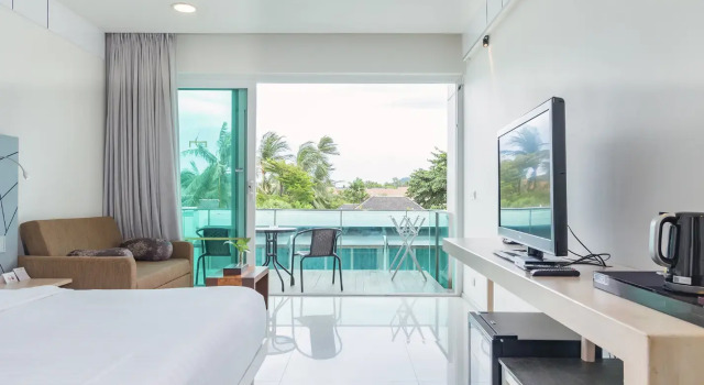 Двухместный номер Luxury с видом на море KC Beach Hotel Samui