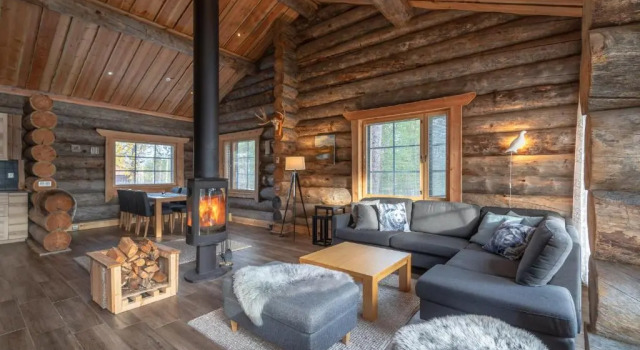 Вилла с 3 комнатами Wilderness Hotel Nellim & Igloos