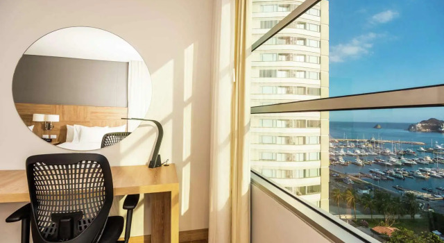 Четырёхместный номер Standard с видом на океан Hilton Garden Inn Santa Marta