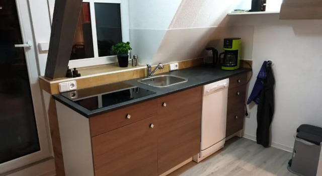Апартаменты c 1 комнатой großes offenes Loft oder kleine gemütliche Wohnung mit Balkon