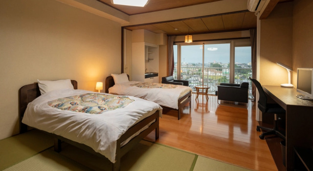 Семейный номер Standard Tamana Onsen Ryuganji Onsen Hotel