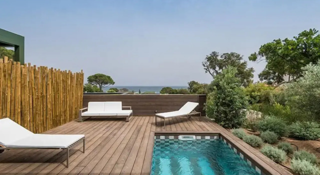 Двухместный номер Luxury с видом на море Hôtel VILLA MAIER