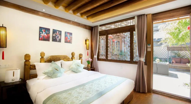 Номер Comfort 夕露小榭古城纳西客栈 Xilu Xiaoxie Inn Old Town NAXI Lijiang