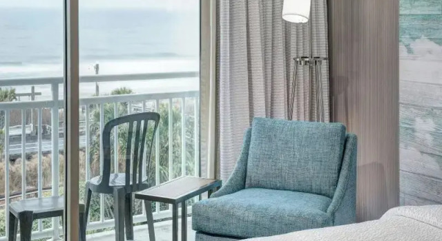 Номер Deluxe Courtyard by Marriott Carolina Beach Oceanfront