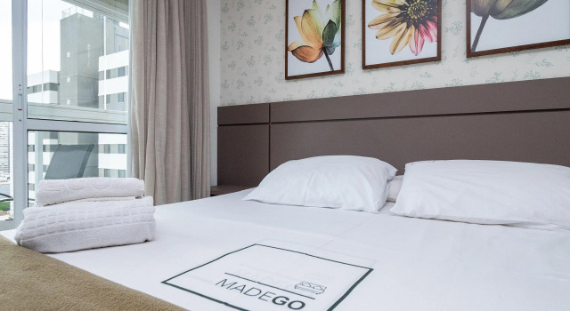 Flat Aconchegante No Setor Bueno   Th2107, Забронировать Отель СПА-отели Гояния, рядом с Parque Vaca Brava, SPA-услуги