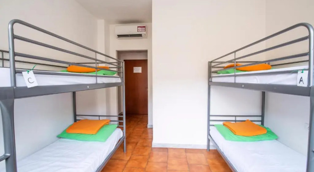 Четырёхместный номер Standard Safestay Pisa Centrale
