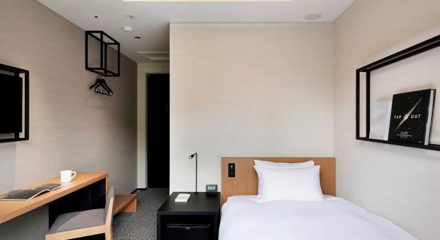 Одноместный номер LAMP LIGHT BOOKS HOTEL nagoya