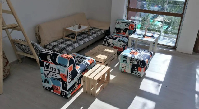 Студия Bulhotel house with garden